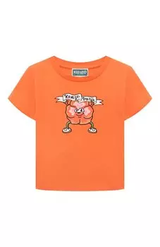 Хлопковая футболка Kenzo