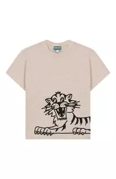 Хлопковая футболка Kenzo