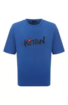 Хлопковая футболка Kiton
