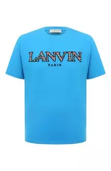 Хлопковая футболка Lanvin