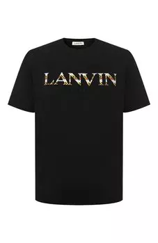 Хлопковая футболка Lanvin