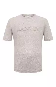 Хлопковая футболка Lanvin