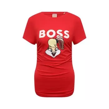 Хлопковая футболка Looney Tunes x Boss BOSS