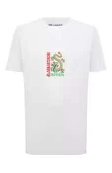 Хлопковая футболка Maharishi