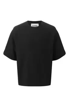 Хлопковая футболка Jil Sander