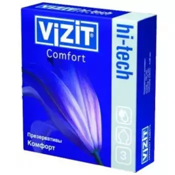 Презервативы №3 Hi-tech Comfort 3 шт