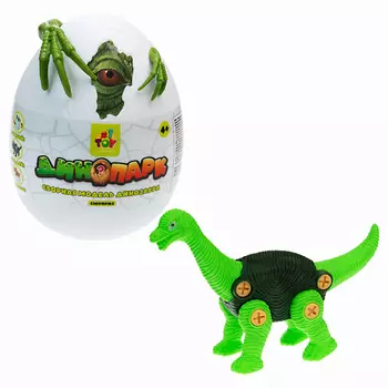 1TOY Динопарк Гигантское яйцо с динозавром 1.0