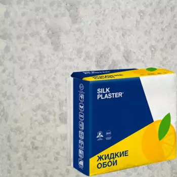 Жидкие обои Silk Plaster Absolute А210 0.743 кг цвет серый
