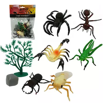 1TOY Игровой набор В мире Животных Насекомые 1.0