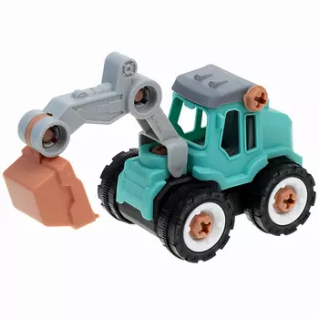 1TOY Конструктор Новостройка Экскаватор 1.0