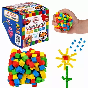 1TOY Конструктор-пластилин GUMMY BLOCKS 1.0