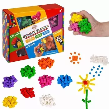 1TOY Конструктор-пластилин GUMMY BLOCKS 1.0