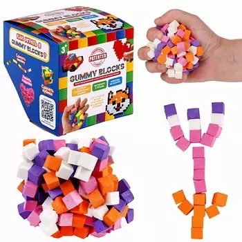 1TOY Конструктор-пластилин GUMMY BLOCKS 1.0