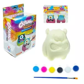 1TOY Набор для раскрашивания Сквиши Декор Монстрик