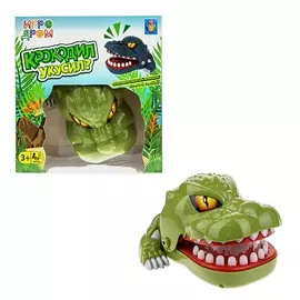 1TOY Настольная игра Крокодил укусил?