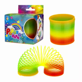 1TOY Пружинка Радуга-дуга