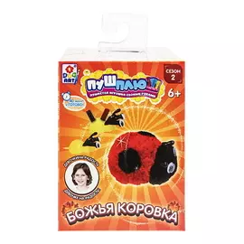 1TOY Пуш-Плюш Божья коровка