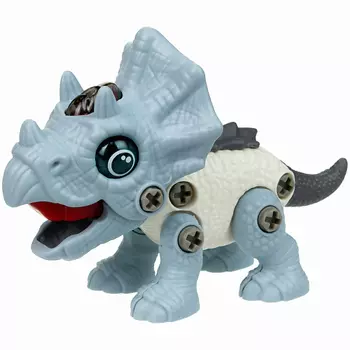 1TOY Сборный динозавр Трицератопс RoboLife 1.0