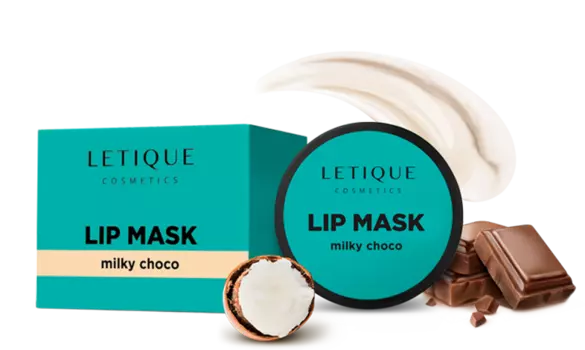 Letique Маска для губ LIP MASK MILKY CHOCO, 10 г