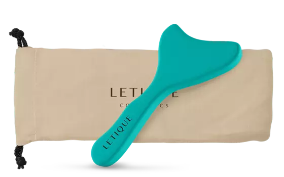Letique Массажер ГУА ША для тела (бирюзовый),
