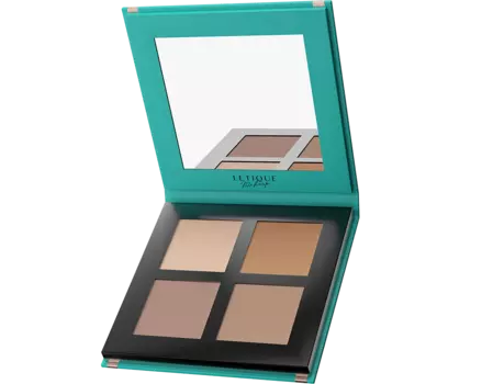 Letique Палетка для моделирования лица GLOW AND SCULPT FACE PALETTE, 12 г