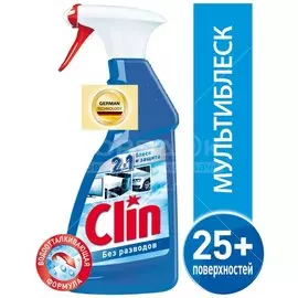 Средство для стекол Clin, Мультиблеск, 500 мл