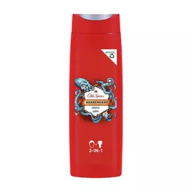 Набор Old spice Krakengard мужской гель для душа + шампунь 400 мл