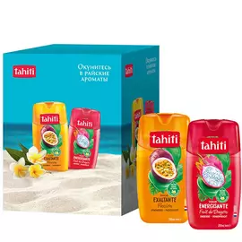 Набор Palmolive Tahiti Гель для душа Питахайя 250 мл, Гель для душа Маракуйя 250 мл