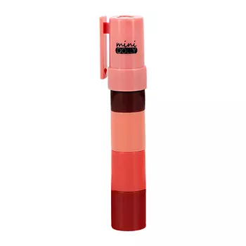 Набор мини помад-карандашей для губ MINI DOLLY LIP CRAYON 4 шт