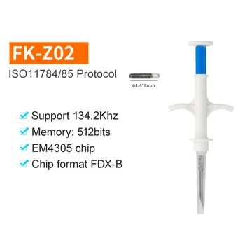 Микрочипы Fonkan RFID для животных 20 шт.