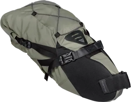 Туристическая подседельная сумка TOPEAK BackLoader 15.0 L TBP-BL3B (черный / зеленый)