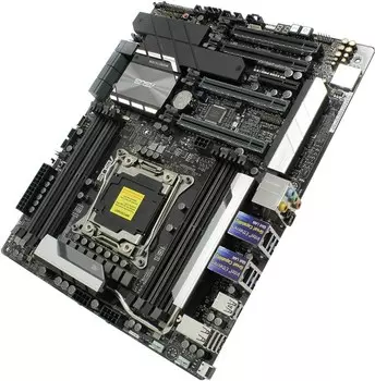 Материнская плата ASUS WS X299 PRO/SE, Socket2066, Intel X299, 8xDDR4, 4PCI-Ex16, 6SATA3, 7.1-ch, 2xGLAN, 9 USB 3.1, ATX, Retail