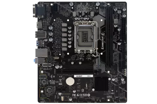 Материнская плата Biostar H610MHP, Socket1700, Intel H610, 2xDDR4, PCI-Ex16, 4SATA3, 7.1-ch, GLAN, 4 USB 3.2, VGA, HDMI, mATX, Retail