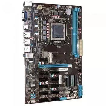 Материнская плата Esonic B250-BTC-Gladiator, Socket1151, Intel B250, 2xDDR4, PCI-Ex16, 4SATA3, 5.1-ch, GLAN, 4 USB 3.0, VGA, HDMI, ATX, Retail