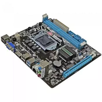 Материнская плата Esonic H81JEL, Socket1150, Intel Core i5-4460T, iH81, 2xDDR3, PCI-Ex16, 4SATA3, 5.1-ch, 1x1000 Мбит/с, 4 USB 3.1, VGA, HDMI, mini-DTX, Retail