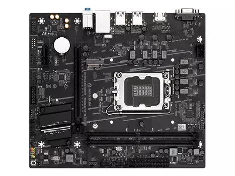 Материнская плата MaxSun B660M-K V2.0 Challenger, Socket1700, Intel B660, 2xDDR4, PCI-Ex16, 3SATA3, 5.1-ch, GLAN, 4 USB 3.0, VGA, HDMI, mATX, Retail