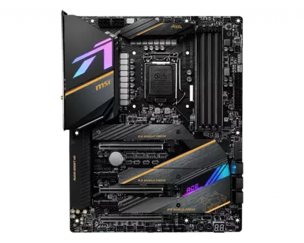 Материнская плата MSI MEG Z490 ACE, Socket1200, Intel Z490, 4xDDR4, 3PCI-Ex16, 6SATA3, 7.1-ch, GLAN, 2.5GLAN, 7 USB 3.2, 2 USB Type-C, ATX, Retail