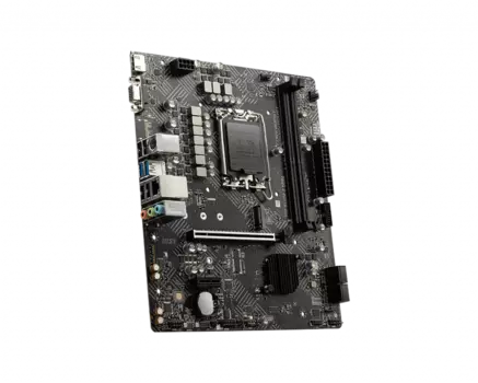 Материнская плата MSI PRO B660M-E DDR4, Socket1700, Intel B660, 2xDDR4, PCI-Ex16, 4SATA3, 7.1-ch, GLAN, 4 USB 3.2, VGA, HDMI, mATX, Retail