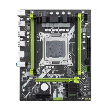 Материнская плата с процессором и оперативной памятью HUANANZHI X79M PRO, Socket2011, Intel Xeon E5-2680v2, 64Gb (4x16Gb), Intel B75, 4xDDR3, PCI-Ex16, 3SATA2, SATA3, 5.1-ch, GLAN, 4 USB 3.0, mATX, Retail