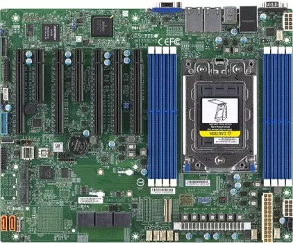 Материнская плата Supermicro MBD-H12SSL-I, 1xSocket SP3, 8xDDR4, 5PCI-Ex16, 2PCI-Ex8, 2xM.2-PCI-E, 8SATA3, 2GLAN, IPMI, 6xUSB 3.0, VGA, ATX, Retail (MBD-H12SSL-I-O)