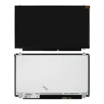 Матрица для ноутбука 15.6" 1920x1080 FHD, 30 pin eDP, Slim, LED, TN, крепления сверху/снизу (уши), матовая. PN: NV156FHM-N42 (SCR-FHD-156L-M), PN: SD10L35669