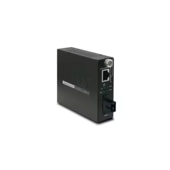 Медиаконвертер Planet GST-806A60, RJ-45x1 Гбит/с, SCx1 Гбит/с, SM, одинарный, Tx:1550, Rx:1310, 60 км