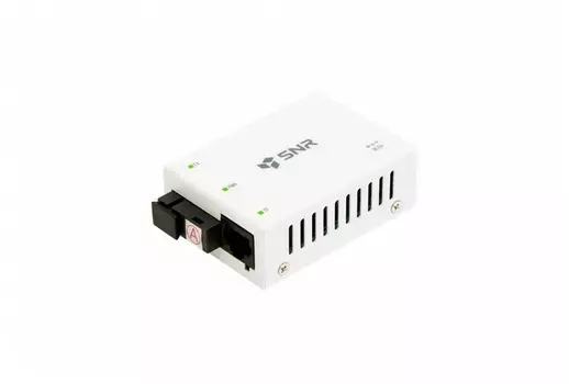 Медиаконвертер SNR CVT-100A-V2, RJ-45x100 Мбит/с, SCx100 Мбит/с, SM, Tx:1310, Rx:1550, 20км, (SNR-CVT-100A-V2 (Rev.M))