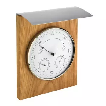Метеостанция, измерение температуры, давления, влажности, дерево, TFA 20.1079.01 (20.1079.01)