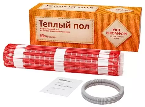 Мат нагревательный Warmstad WSM-485-3.2, красный (2080400232)