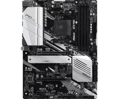 Материнская плата ASRock X570 Pro4, SocketAM4, AMD X570, 4xECC/non-ECC, GLAN, 10 USB 3.2, ATX, Retail
