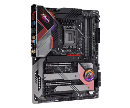 Материнская плата ASRock Z690 PG Velocita, Socket1700, Intel Z690, 4xDDR5 DIMM, 3PCI-Ex16, 6SATA3, 7.1-ch, 1х2,5 Гбит/с, 11 USB 3.2, 2 USB Type-C, HDMI, DP, ATX, Retail