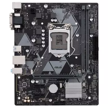 Материнская плата ASUS PRIME H310M-K R2.0, Socket1151v2, Intel H310, 2xDDR4, PCI-Ex16, 4SATA3, 7.1-ch, GLAN, 4 USB 3.1, VGA, DVI, mATX, Retail