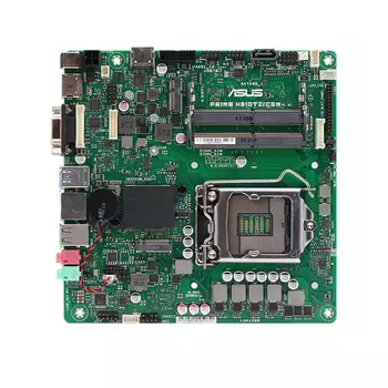 Материнская плата ASUS PRIME H510T2/CSM-SI, Socket1200, Intel H510, 2xDDR4 SODIMM, SATA3, 7.1-ch, GLAN, 4 USB 3.2, VGA, HDMI, thin mini-ITX, Bulk