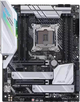 Материнская плата ASUS PRIME X299-A II, Socket2066, Intel X299, 8xDDR4, 3PCI-Ex16, 8SATA3, 7.1-ch, 10 USB 3.2, 1 USB Type-C, ATX, Retail